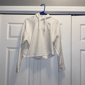 White puma hoodie